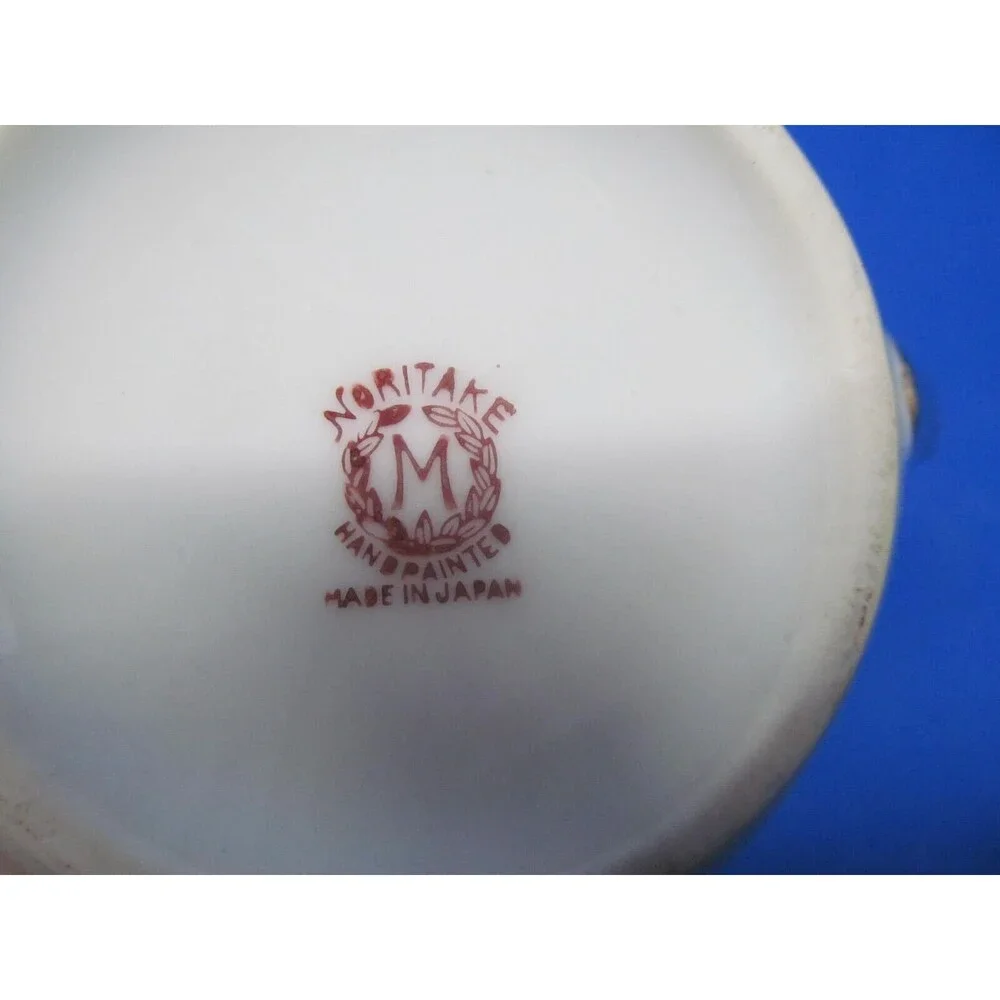 Noritake Morimura Hand Painted Floral Creamer GUC